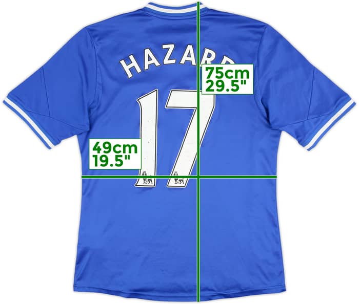 2013-14 Chelsea Home Shirt Hazard #17 - 5/10 - (L)