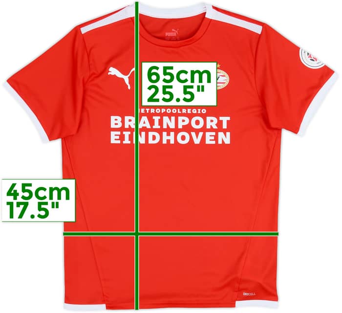 2021-22 PSV Puma 'Foundation' Training Shirt - 9/10 - (13-14 Years)