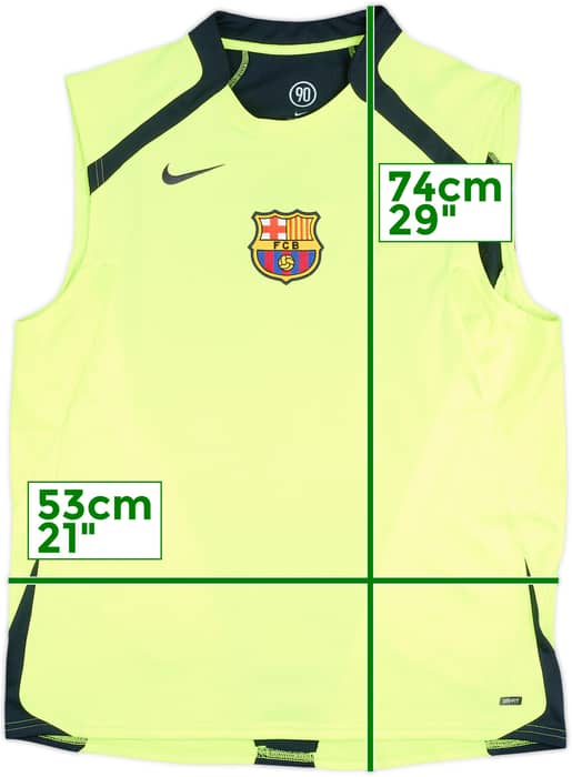 2005-06 Barcelona Nike Training Vest - 8/10 - (L)