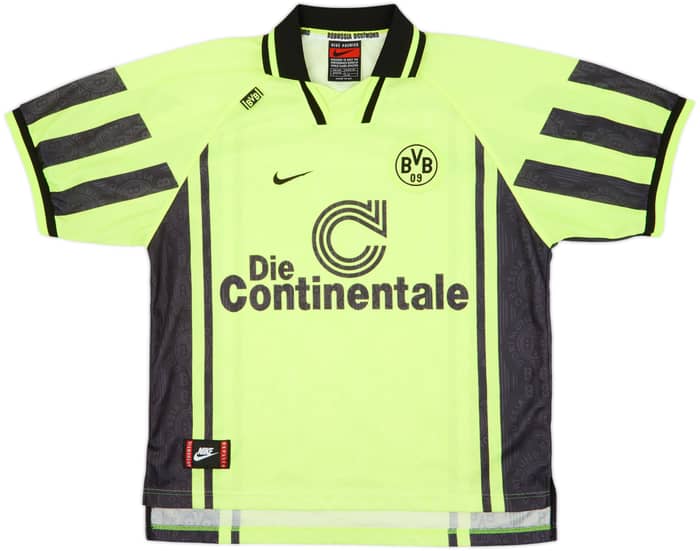 1996-97 Borussia Dortmund Home Shirt - 9/10 - (XXL)