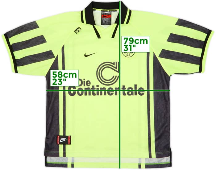 1996-97 Borussia Dortmund Home Shirt - 9/10 - (XXL)