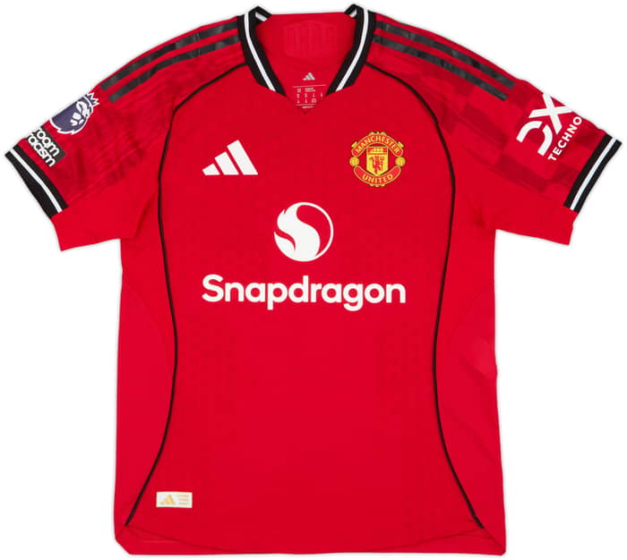 2025-26 Manchester United Authentic Home Shirt Heaven #26 - 10/10 - (M)