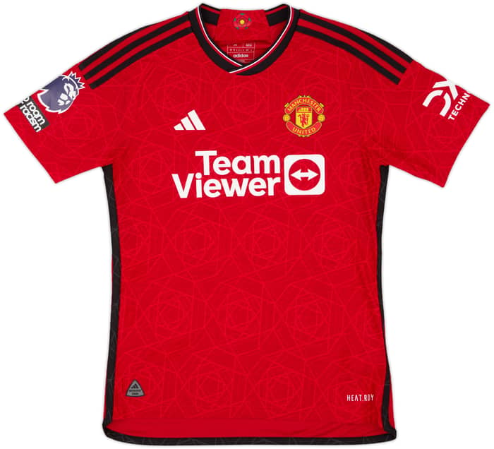 2023-24 Manchester United Authentic Home Shirt Wan-Bissaka #29 - 8/10 - (M)