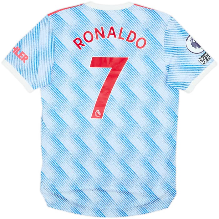 2021-22 Manchester United Authentic Away Shirt Ronaldo #7 - 9/10 - (M)