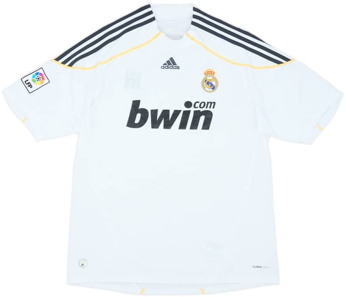 2009-10 Real Madrid Home Shirt Ronaldo #9 - 8/10 - (XL)