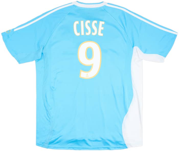2006-07 Olympique Marseille Away Shirt Cisse #9 - 6/10 - (XL)