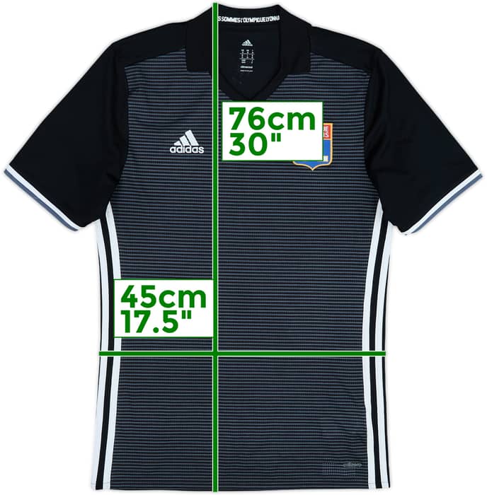 2017-18 Lyon Authentic Third Shirt - 10/10 - (M)