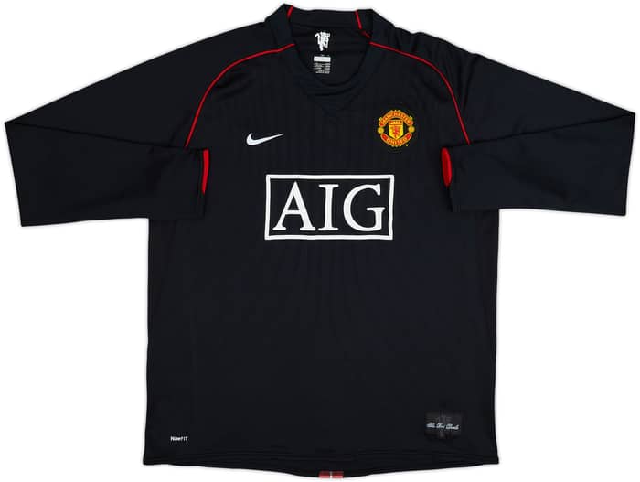 2007-08 Manchester United Away L/S Shirt Ronaldo #7 - 5/10 - (XL)