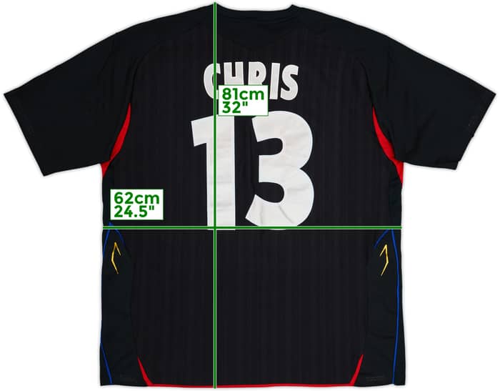 2007-08 Lyon Third Shirt Chris #13 - 8/10 - (XXL)