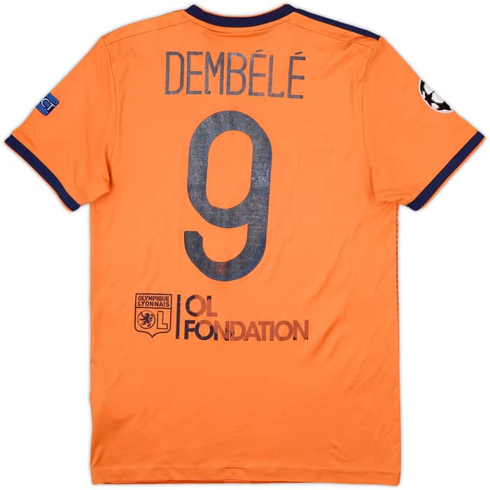 2018-19 Lyon Third Shirt Dembele #9 - 4/10 - (S)