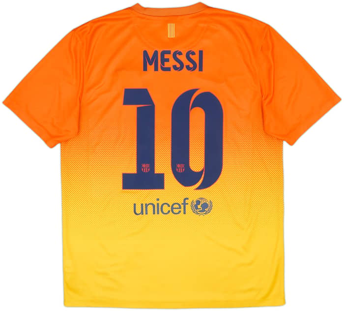 2012-13 Barcelona Basic Away Shirt Messi #10 - 8/10 - (L)