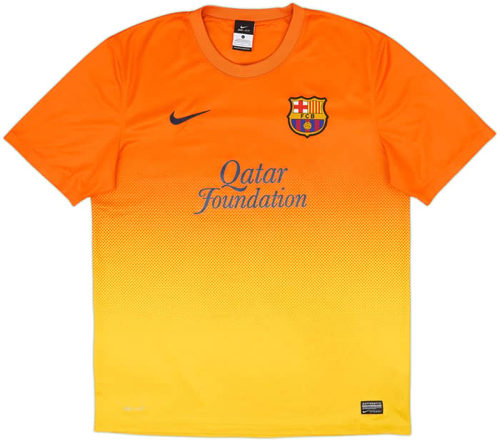 2012-13 Barcelona Basic Away Shirt Messi #10 - 8/10 - (L)