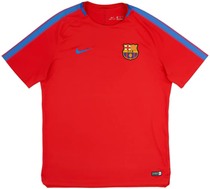 2017-18 Barcelona Nike Training Shirt - 6/10 - (XL)
