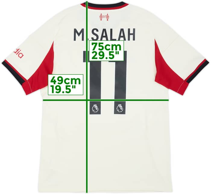 2025-26 Liverpool Away Shirt M.Salah #11 - 10/10 - (M)