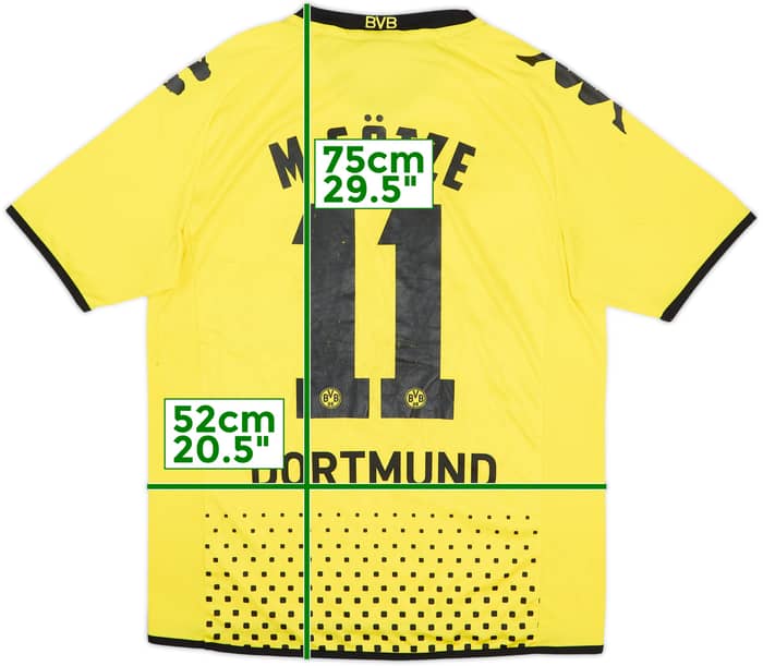 Camiseta de local del Borussia Dortmund 2011-12 M.Gotze #11 - 4/10 - (L)