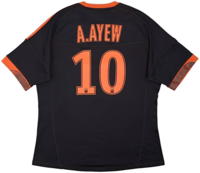 2012-13 Olympique Marseille Third Shirt A.Ayew #10 - 9/10 - (L)