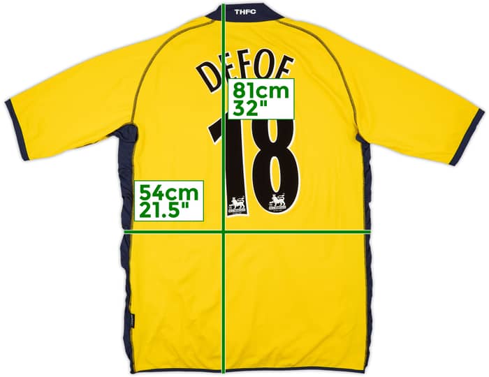 2002-03 Tottenham Third Shirt Defoe #18 - 7/10 - (XXL)