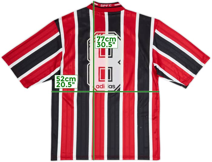 1996 Sao Paulo Away Shirt #8 - 7/10 - (M)