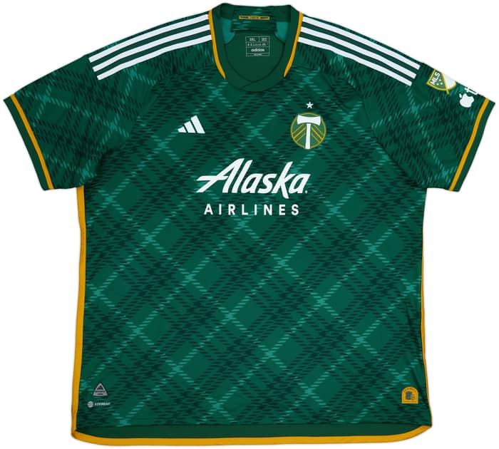 2023-24 Portland Timbers Authentic Home Shirt Moreno #30 - 10/10 - (3XL)