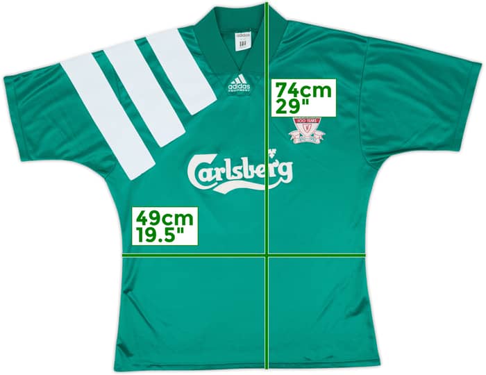 1992-93 Liverpool Centenary Away Shirt - 8/10 - (M/L)