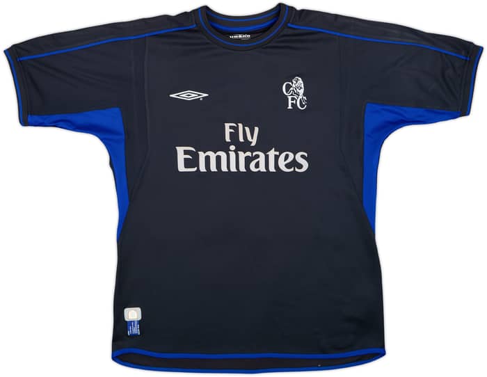 2002-04 Chelsea Away Shirt Zola #25 - 6/10 - (L)