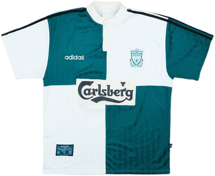 1995-96 Liverpool Away Shirt - 6/10 - (XL)