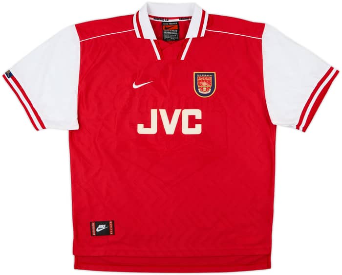 1996-98 Arsenal Home Shirt Wright #8 - 8/10 - (XXL)