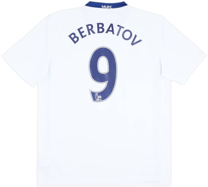 2008-10 Manchester United Away Shirt Berbatov #9 - 8/10 - (M)