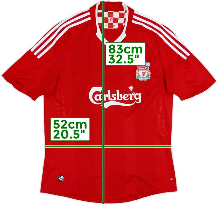 2008-10 Liverpool Home Shirt - 5/10 - (L)