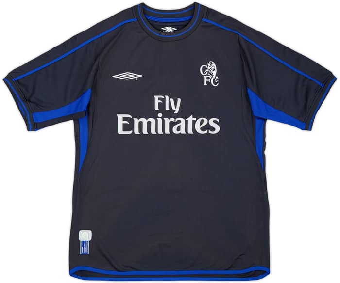 2002-04 Chelsea Away Shirt Zola #25 - 6/10 - (M)