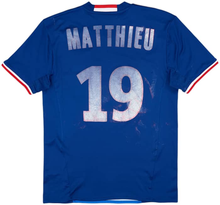2016-17 Lyon Away Shirt Matthieu #19 - 4/10 - (S)