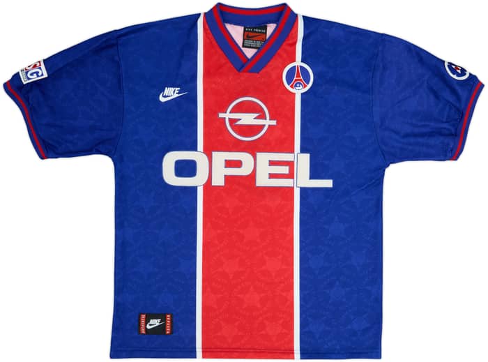 1995-96 Paris Saint-Germain 'Cup Winners' Cup' Home Shirt - 9/10 - (M)
