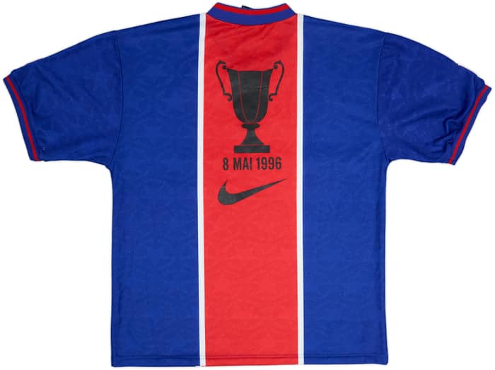 1995-96 Paris Saint-Germain 'Cup Winners' Cup' Home Shirt - 9/10 - (M)