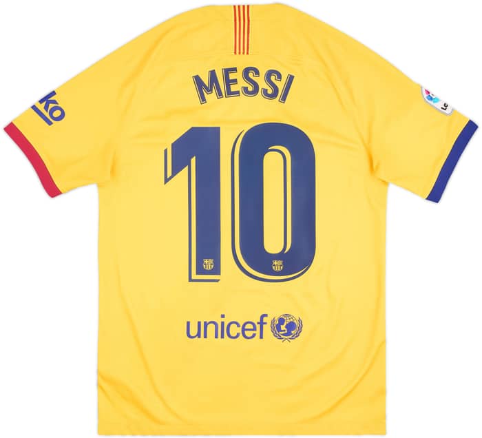 2019-20 Barcelona Away Shirt Messi #10 - 8/10 - (M)