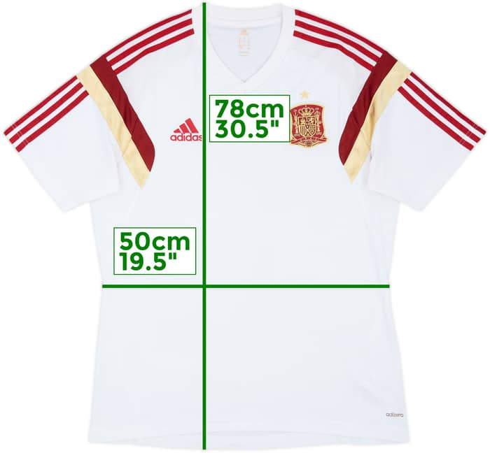 2013-14 Spain adizero Training Shirt - 6/10 - (L)