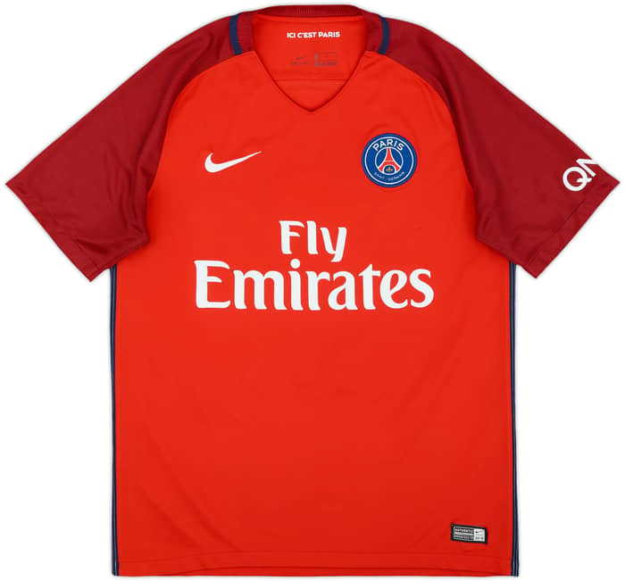 Camiseta de visitante del Paris Saint-Germain 2016-17 Cavani #9 - 6/10 - (M)