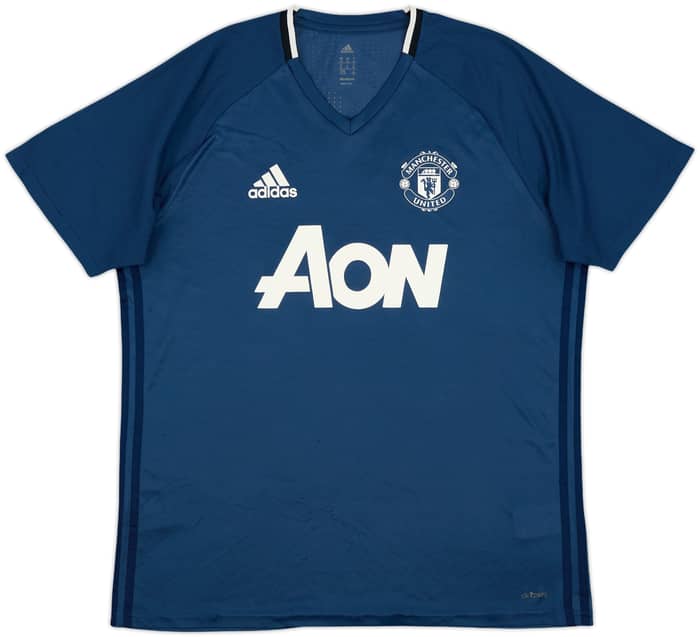 2016-17 Manchester United adizero Training Shirt - 8/10 - (XL)