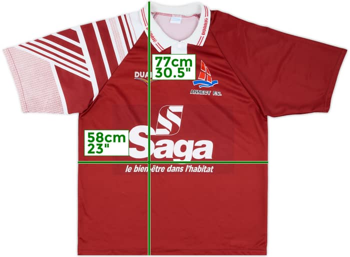 1994-95 Annecy Match Issue Home Shirt #2