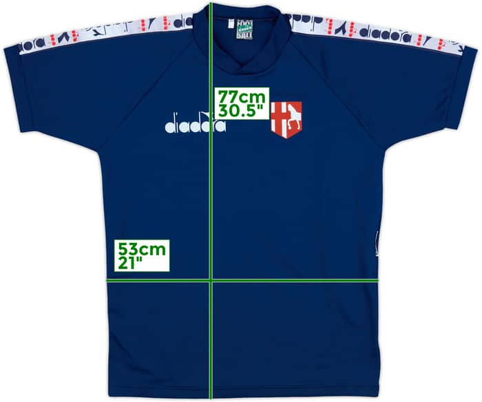 1997-99 Padova Diadora Training Shirt - 9/10 - (L)