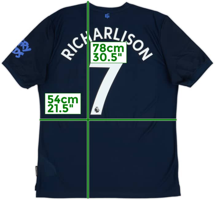 2019-20 Everton Third Shirt Richarlison #7 - 8/10 - (XL)