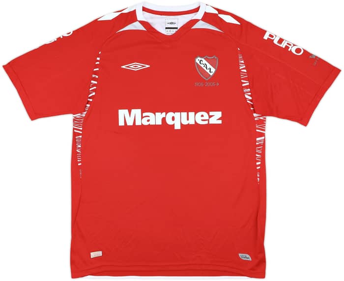 2007-09 Independiente Home Shirt - 9/10 - (L)