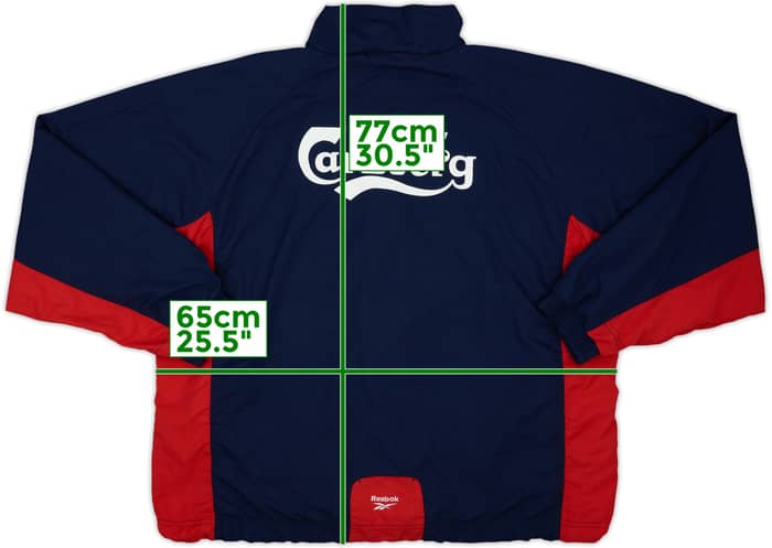2000-01 Liverpool Reebok Track Jacket - 9/10 - (XL)