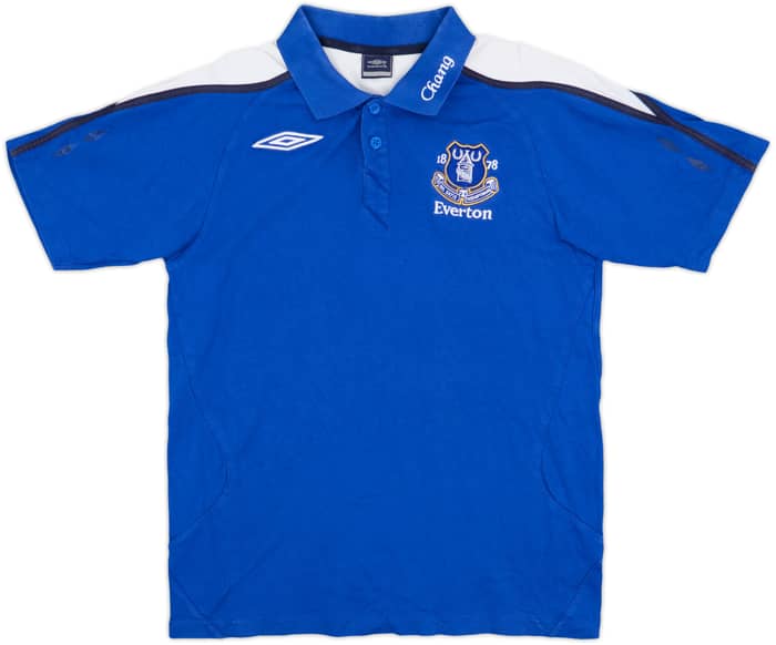 2007-08 Everton Umbro Polo Shirt - 7/10 - (M)