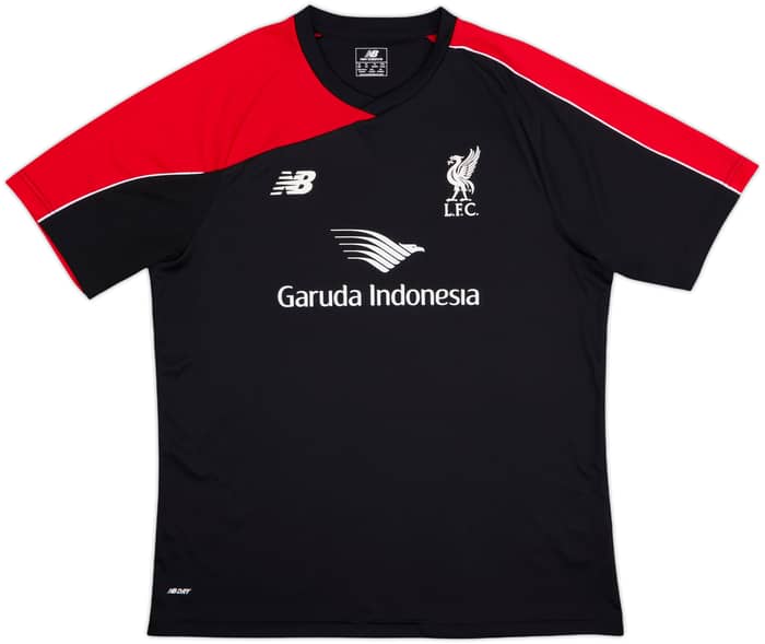 2015-16 Liverpool New Balance Training Shirt - 7/10 - (XL)