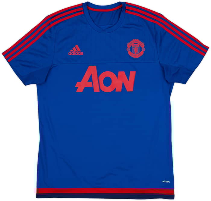 2015-16 Manchester United adizero Training Shirt - 8/10 - (L)