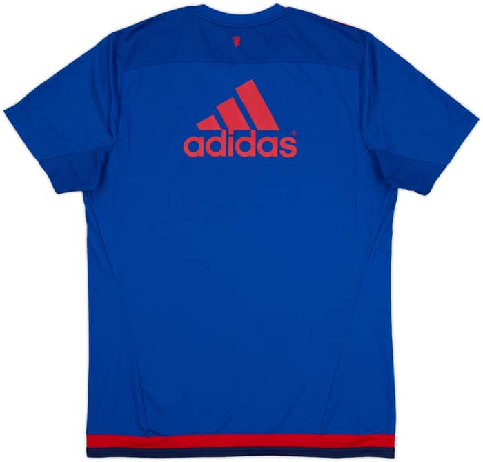 2015-16 Manchester United adizero Training Shirt - 8/10 - (L)