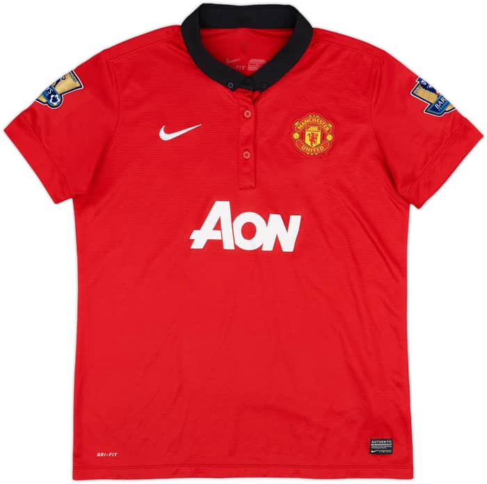 2014-15 Manchester United Home Shirt Champions #20 - 8/10 - (L)