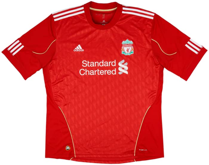 2010-12 Liverpool Home Shirt Suarez #7 - 5/10 - (XXL)