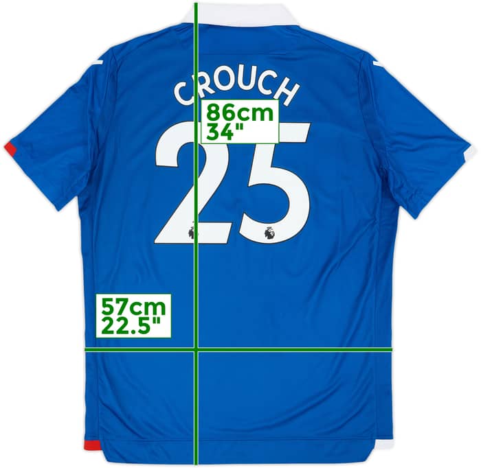 2017-18 Stoke City Away Shirt Crouch #25 - 8/10 - (3XL)