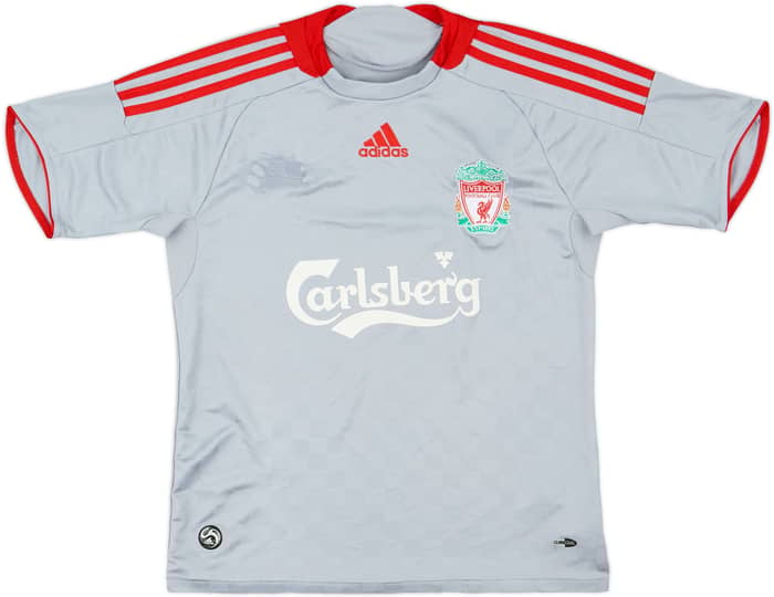 2008-09 Liverpool Away Shirt - 4/10 - (L.Boys)